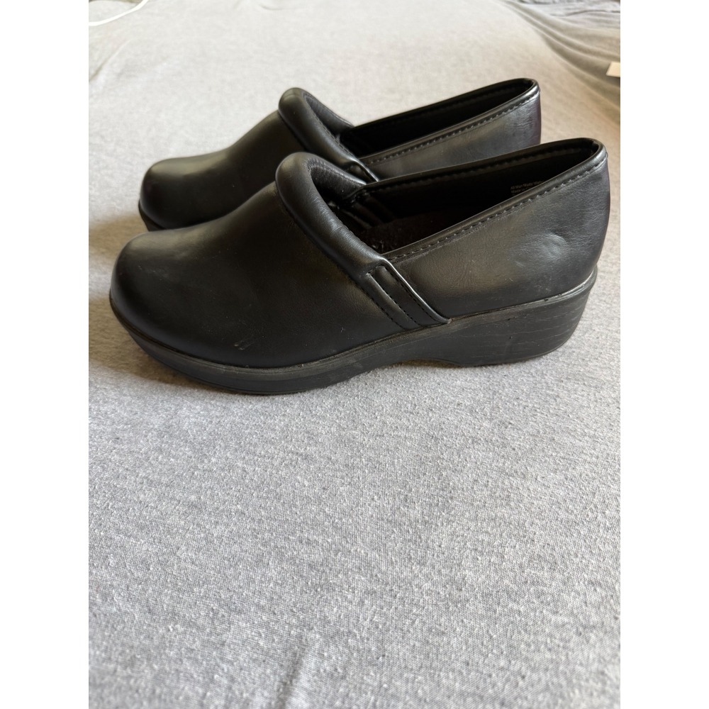 SafeTStep Clogs Work Slip Resistant Professional Black US Women's 7.5W